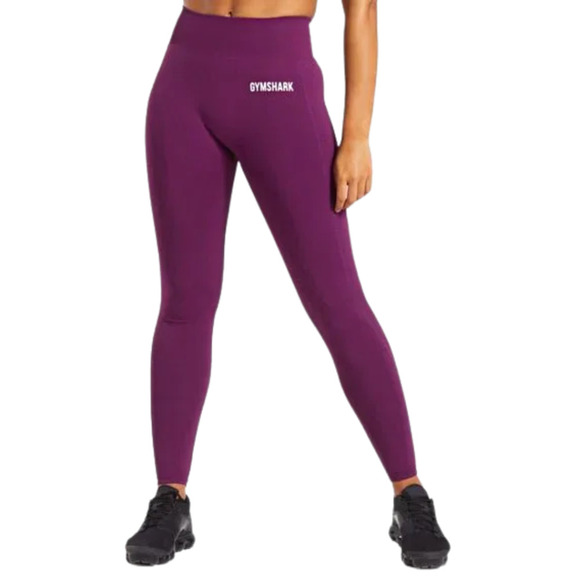 Gymshark Pants - Gymshark Leggings Womens XS Purple Lightweight Seamless Tights 7/8 Workout Gym